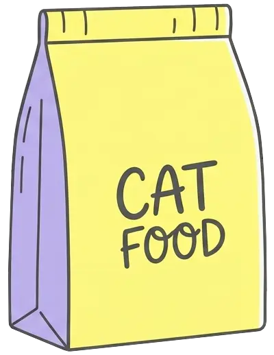 キャットフードのパッケージ（表）